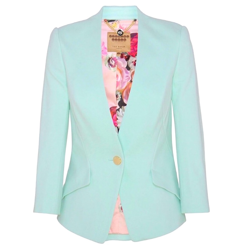 Ted Barker Working seafoam/mint color Suit jacket/Blazer